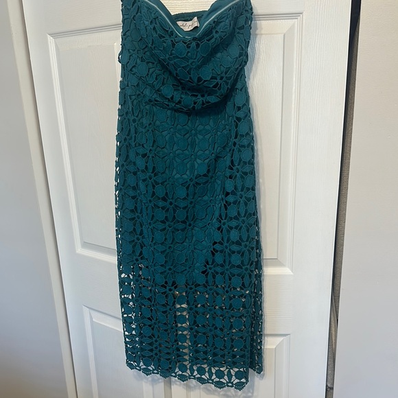 Petal & Pup teal dress - Picture 2 of 4